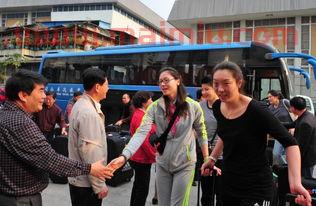 中国女排队员抵达漳州视频（漳州中国女排娘家）