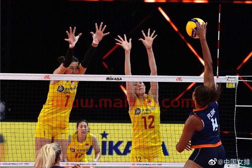 世锦赛中国女排战荷兰(2021世联赛女排中国对荷兰)
