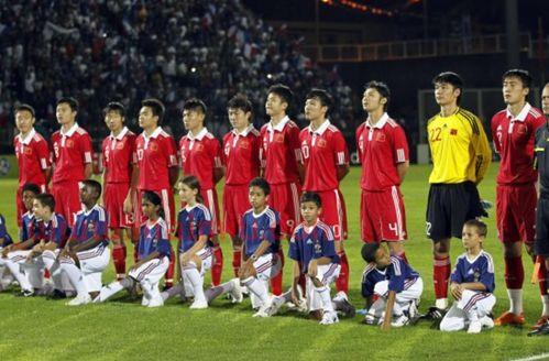 中国足球国家队对标壁纸(看一下中国国家足球队对战的情况)
